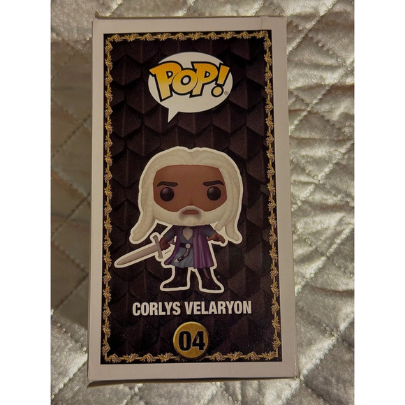 POP! Game of Thrones #04 Character Corlys Velaryon Reselling for approx $22 - Picture 2 of 2